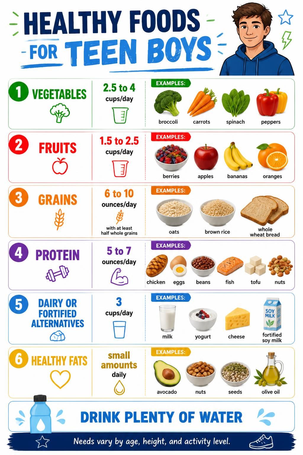 Healthy Foods Graphic