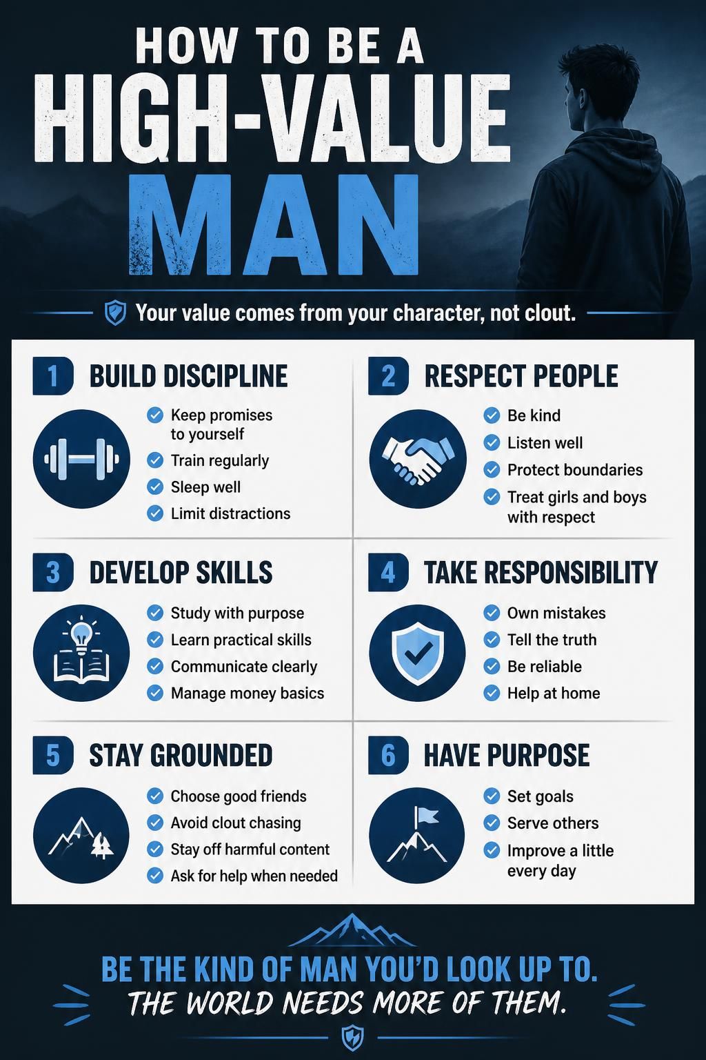 high-value man graphic