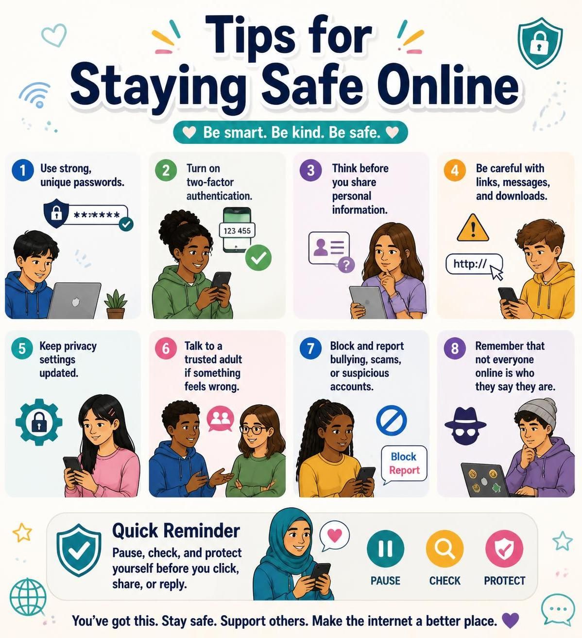 safety online graphic